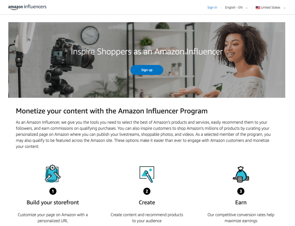 You can make money with the Amazon Influencers Program by promoting products through your personalized storefront, earning commissions from qualifying purchases made through your affiliate links.