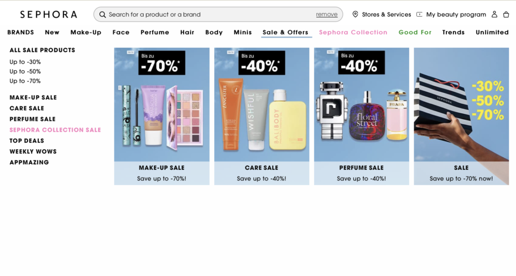 Find great deals and discounts on Sephora