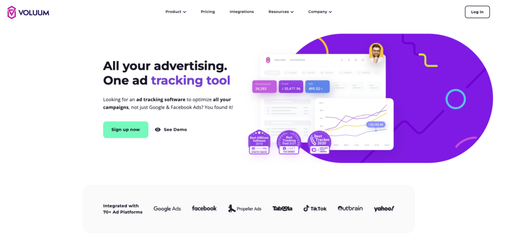 Voluum - All your advertising one ad tracking tool